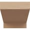 Ekena Millwork 7"W x 7"D x 7"H Wide Clemmons Rough Cedar Woodgrain TimberThane Corbel, Primed Tan CORUR07X07X07CLERCPR - alternate 2